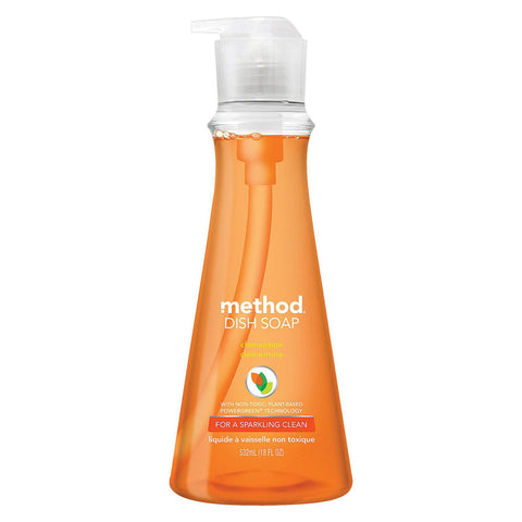 Method Products Inc Method Dish Soap Clementine - Case Of 6 - 18 Fl Oz