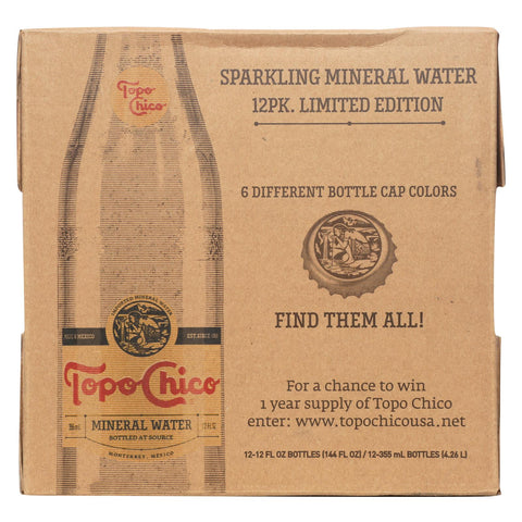 Topo Chico Topo Chico Mineral Water - Case Of 12 - 12 Fl Oz