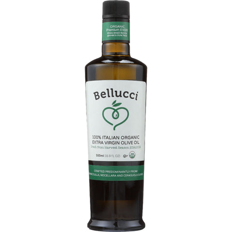 Bellucci Premium Olive Oil - Extra Virgin - Case Of 6 - 500 Ml