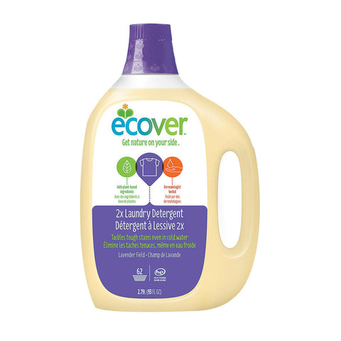 Ecover 2x Laundry Detergent - Lavender Field - Case Of 4 - 93 Fl Oz.