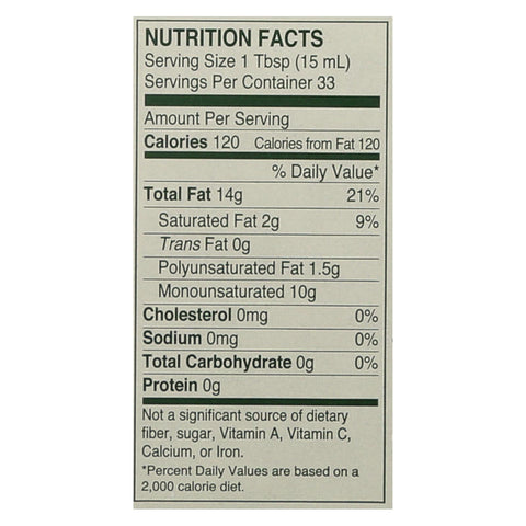 California Olive Ranch Olive Oil - Mild & Buttery - Case Of 6 - 16.9 Fl Oz.