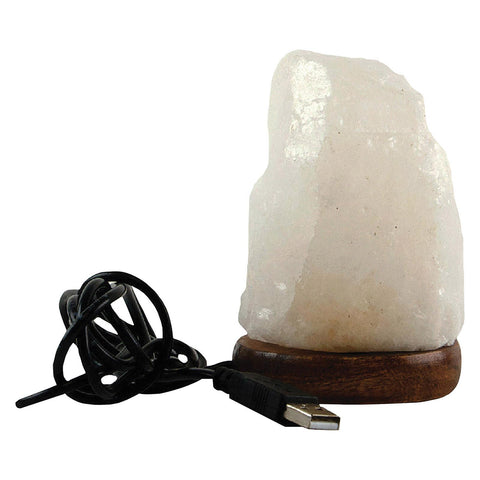 Evolution Salt Lamp - Usb - Natural - Multi Color Changing - 1 Count