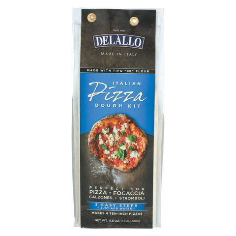 Delallo Kit - Pizza Dough - Case Of 10 - 17.6 Oz