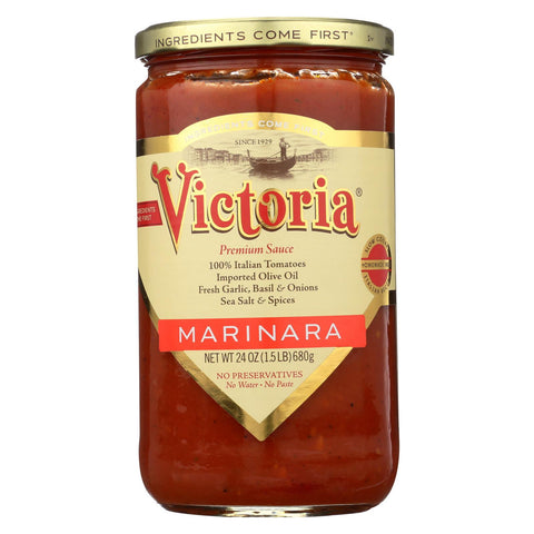Victoria Marinara Sauce - Case Of 6 - 24 Fl Oz.