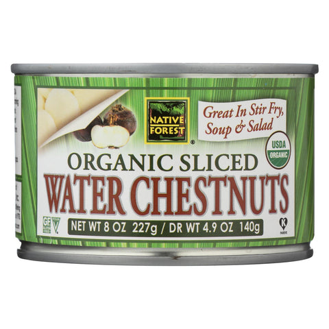 Native Forest, Organic Sliced Water Chestnuts - Case Of 6 - 8 Oz
