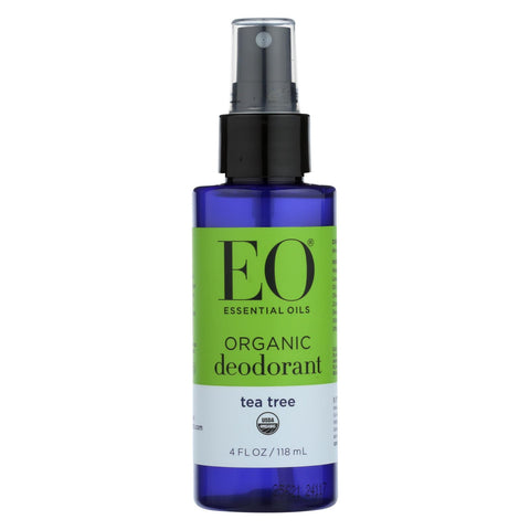 Eo Organic Deodorant Spray - Tea Tree - 4 Fl Oz.