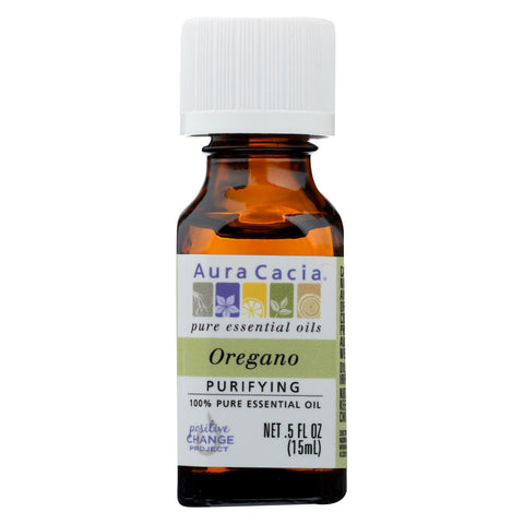 Aura Cacia Essential Oil - Oregano - 0.5 Fl Oz.