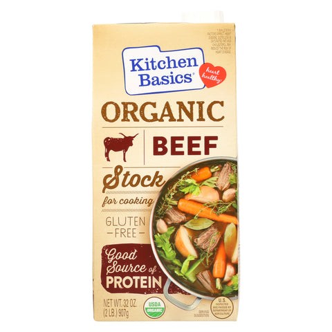 Kitchen Basics Beef Stock - Case Of 12 - 32 Fl Oz.