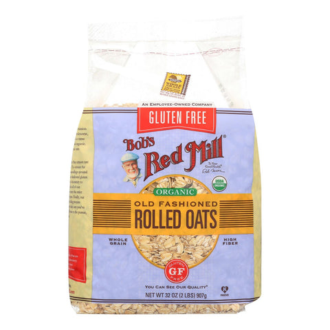Bob's Red Mill Rolled Oats - Gluten Free - Case Of 4 - 32 Oz.