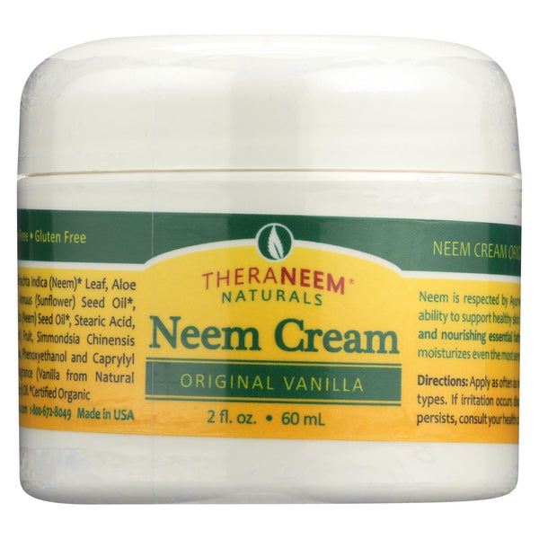 Theraneem Naturals Original Vanilla Neem Cream  - 1 Each - 2 Fz