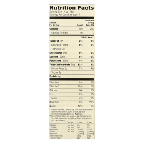 Arrowhead Mills Cereal - Maple Buckwheat Flakes - Case Of 6 - 10 Oz.