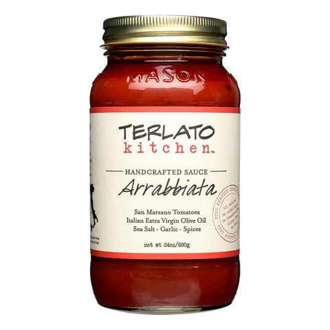 Terlato Kitchen Arrabbiata Handcrafted Sauce  - Case Of 6 - 24 Oz