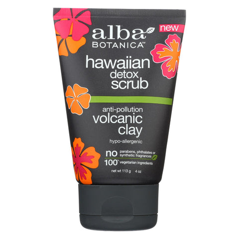 Alba Botanica Hawaiian Scrub - Detox - 4 Oz