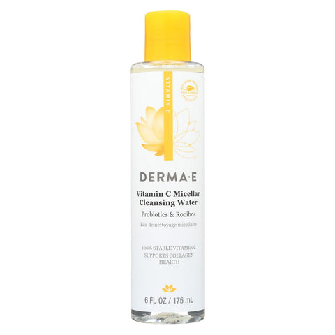 Derma E Vitamin C - Micellar Cleans Water - 6 Fl Oz