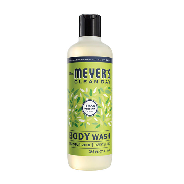 Mrs.meyers Clean Day Body Wash - Lemon Verbena - Case Of 6 - 16 Fl Oz