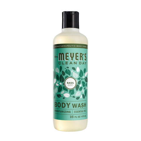 Mrs.meyers Clean Day Body Wash - Basil - Case Of 6 - 16 Fl Oz