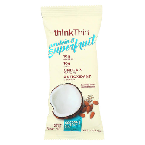 Think! Thin Protein & Superfruit - Coconut Almond Chia - Case Of 9 - 2.2 Oz