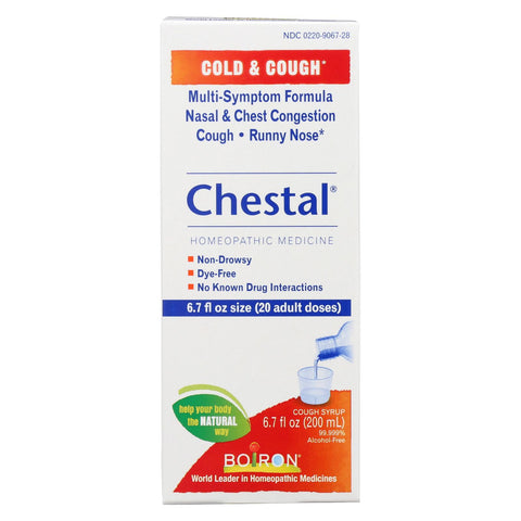 Boiron Chestal Cold N Cough - Adult - 6.7 Fl Oz