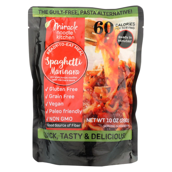 Miracle Noodle Kitchen’s Spaghetti Marinara  - Case Of 6 - 10 Oz