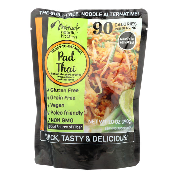 Miracle Noodle Kitchen’s Pad Thai Noodles  - Case Of 6 - 10 Oz