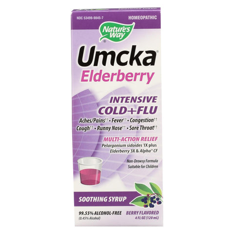 Nature's Way Umcka Cold - Flu - Intensive - 4 Oz