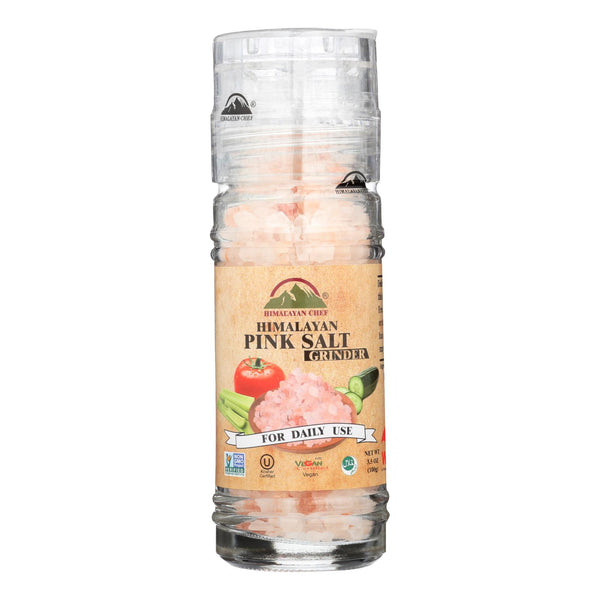 Himalayan Chef Himalayan Pink Salt Grinder  - Case Of 6 - 3.5 Oz