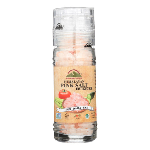 Himalayan Chef Himalayan Pink Salt Grinder  - Case Of 6 - 3.5 Oz