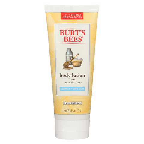 Burts Bees Lotion - Body - Milk & Honey - 6 Fl Oz