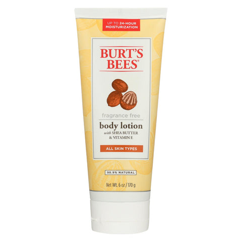 Burts Bees Lotion - Body - Shea Butter & Vitamin - 6 Fl Oz