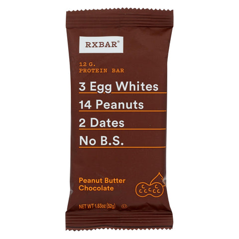 Rx Bar - Protein Bar - Chocolate Peanut Butter - Case Of 12 - 1.83 Oz.