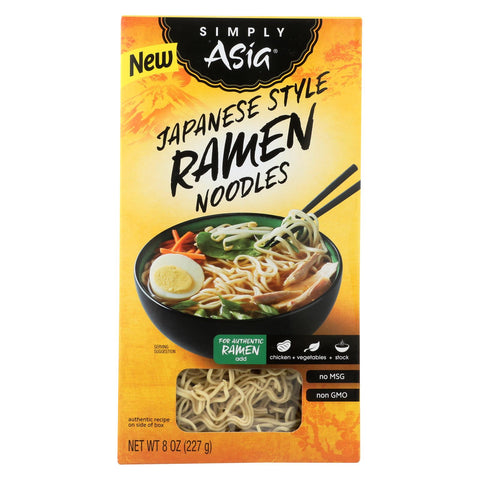 Simply Asia Japanese Style Ramen Noodles - Case Of 6 - 8 Oz