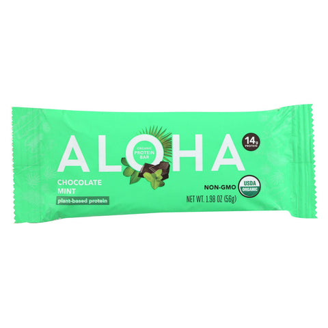 Aloha (bars) - Prtn Bar Og2 Choc Mint - Cs Of 12-1.9 Oz