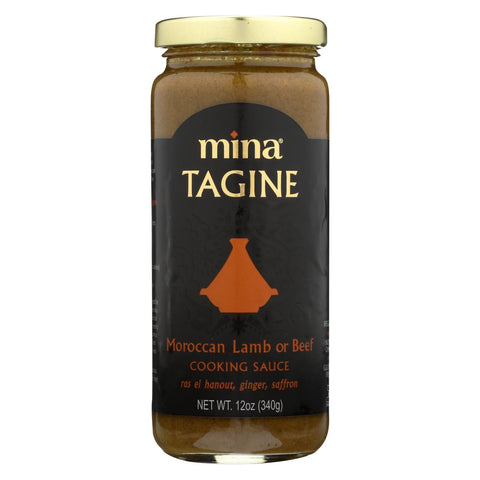 Mina's Moroccan Lamb Or Beef Tagine Sauce  - Case Of 6 - 12 Oz