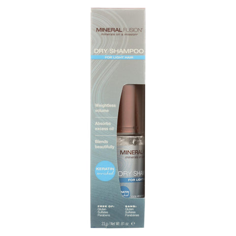 Mineral Fusion - Dry Shampoo - Light Hair - 0.81 Oz.