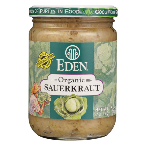 Eden Organic Sauerkraut  - Case Of 12 - 18 Oz