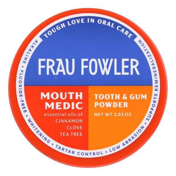 Frau Fowler - Powder Mouth Medic Tooth - 1 Each - 2.03 Oz