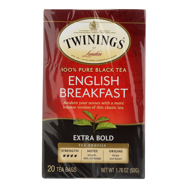 Twinings Tea - Tea Eng Breakfast Extra Bld - Case Of 6 - 20 Ct