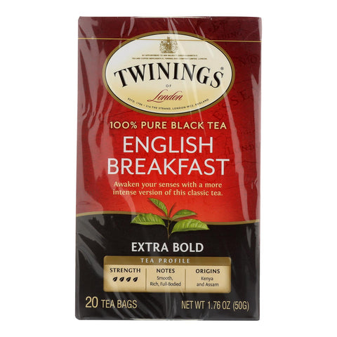 Twinings Tea - Tea Eng Breakfast Extra Bld - Case Of 6 - 20 Ct