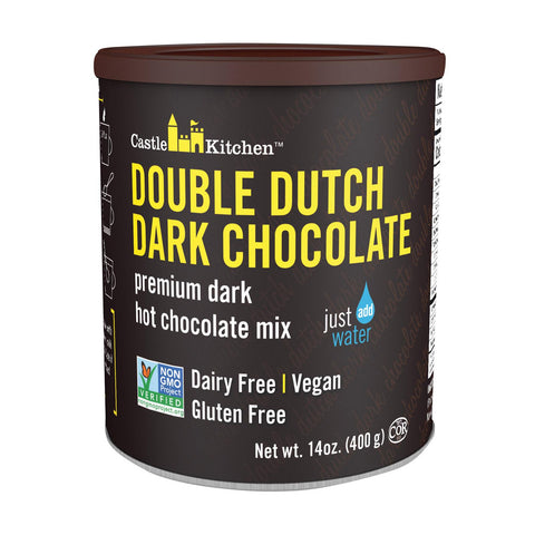 Castle Kitchen Foods Hot Chocolate - Double Dutch Dark Chocolate - Case Of 6 - 14 Oz