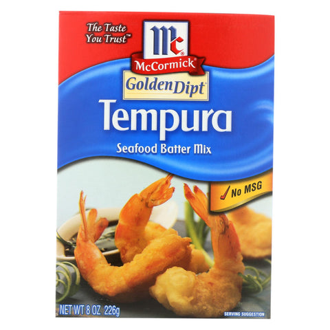 Golden Dipt Breading - Tempura Mix - Case Of 8 - 8 Oz