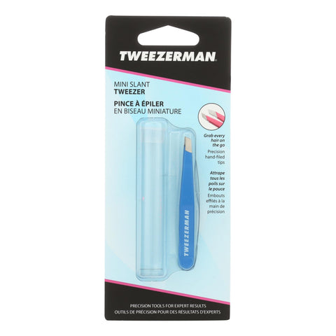 Tweezerman Mini Slant Tweezer  - Case Of 3 - Ct
