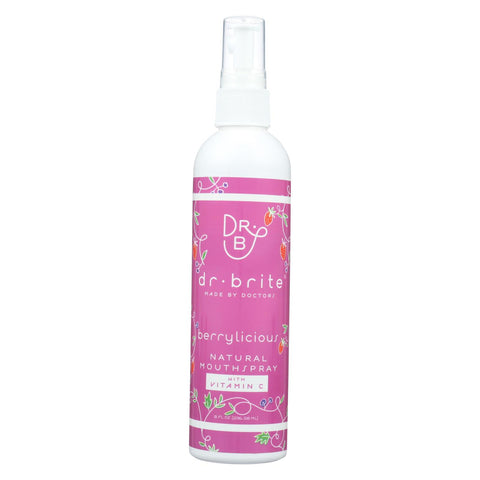 Dr. Brite - Cleansing Mouthwash - Strawberry - 8 Oz.
