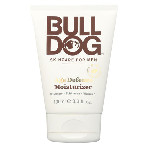 Bulldog Natural Skincare Moisturizer - Age Defense - 3.3 Fl Oz