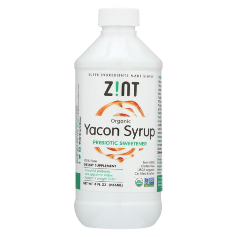 Zint Organic Yacon Syrup  - 1 Each - 8 Fz