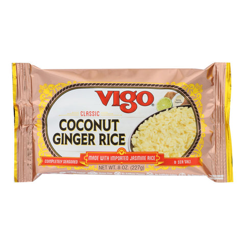 Vigo - Rice Ginger Coconut - Case Of 12 - 8 Oz