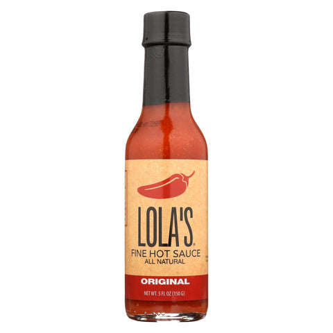 Lola's Fine Hot Sauce Fine Hot Sauce - Case Of 12 - 5 Fz