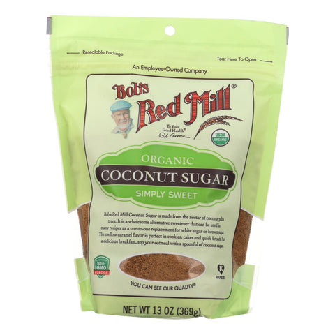 Bob's Red Mill Organic Coconut Sugar - Case Of 6 - 13 Oz