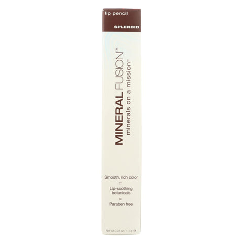 Mineral Fusion - Lip Pencil - Splendid - 0.04 Oz.