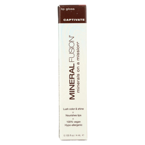 Mineral Fusion - Lip Gloss - Captivate - 0.135 Oz.