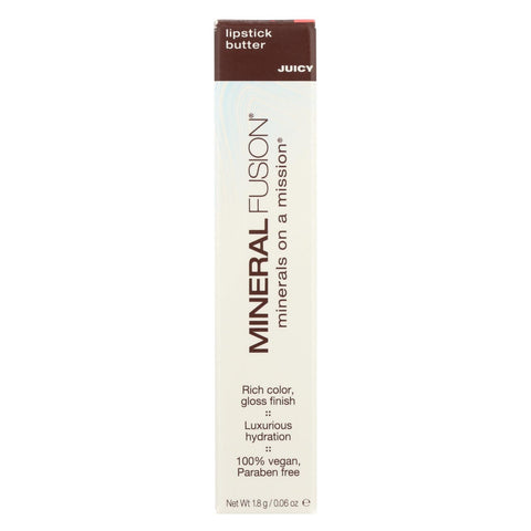 Mineral Fusion - Lipstick Butter - Juicy - 0.06 Oz.